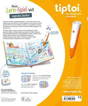 Actual product image tiptoi Meine Lern-Spiel-Welt: Logisches Denken (German, Annette new farmer, Antje Hagemann, 2025)