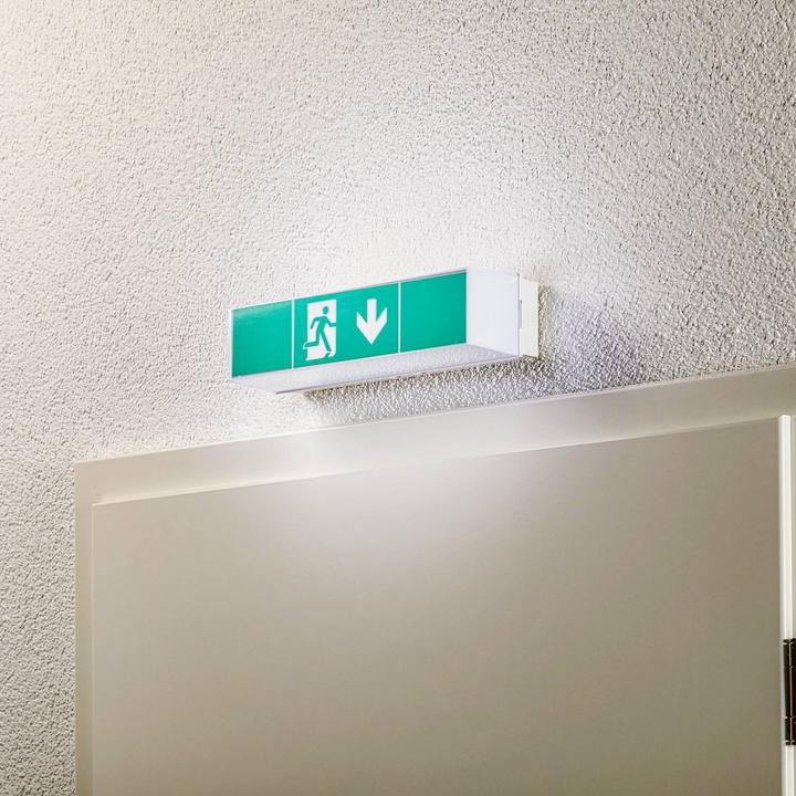 Actual product image Arcchio Nevian LED emergency light, plastic
