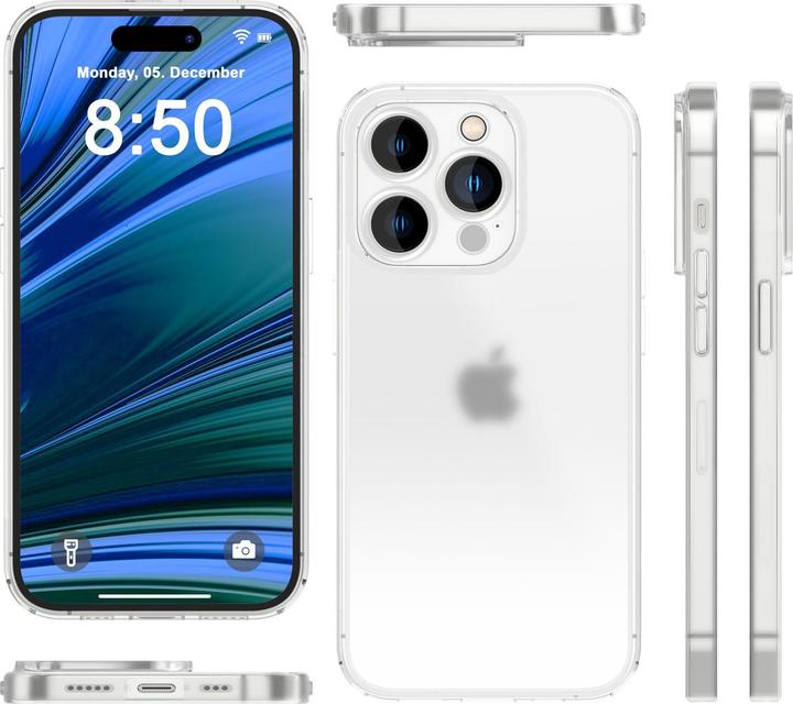 Actual product image Nalia Extremely Thin 0.3mm Matt Hardcase (Apple iPhone 14 Pro)