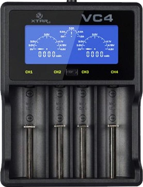 Actual product image Fenix LCD-Schnell-Ladegerät (1 pcs., CR123A, 700 mAh, Battery + charger)