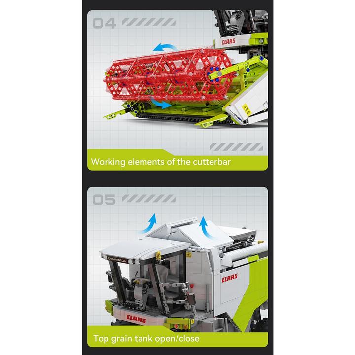 Immagine prodotto Cada Claas Dominator 370 1:18 2,4GHz Bricks