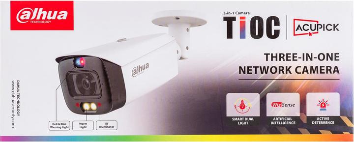 Actual product image Dahua NET CAMERA 8MP IR BULLET/HFW3849T1-ASPV0280BS5 (3840 x 2160 pixels)