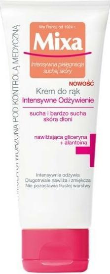 Etichetta energetica Mixa Trattamento intensivo per le punte secche Crema mani intensamente nutriente 100 ml (100 ml)