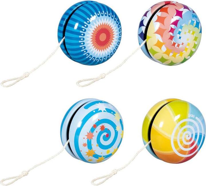 Goki Metal yo-yo with print