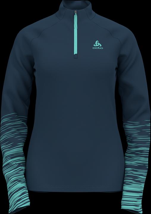 Actual product image Odlo Sesvenna Graphic Half Zip (XS)