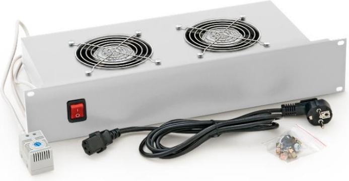 Produktbild Triton 19" Lüftereinschub, 2 Lüfter, 2HE