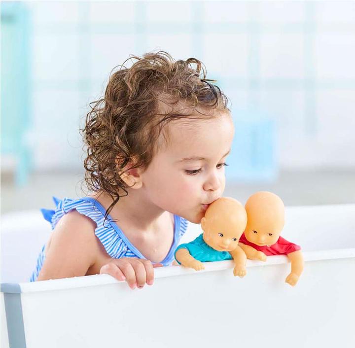 Produktbild Corolle Mini-Badebabypuppe, Blau, 20 cm