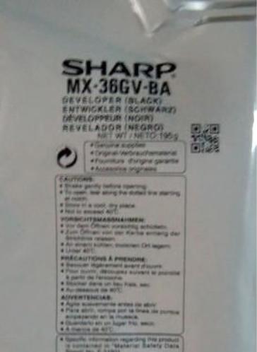 Immagine prodotto Sharp Sviluppatore MX-36GVBA