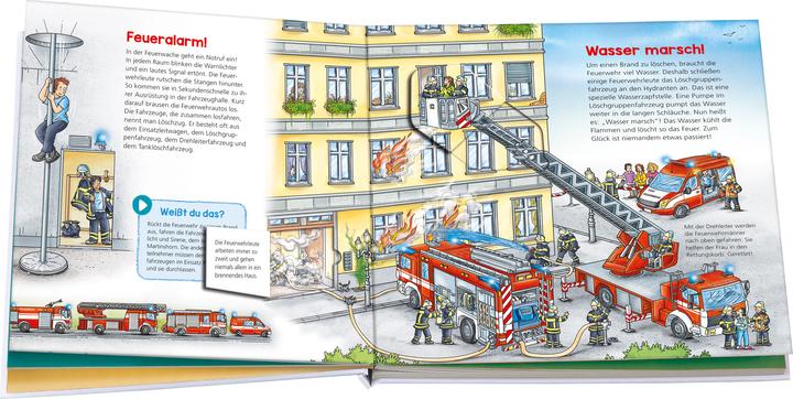 Actual product image Bookii WAS IST WAS Kindergarten On the road with the fire brigade!
