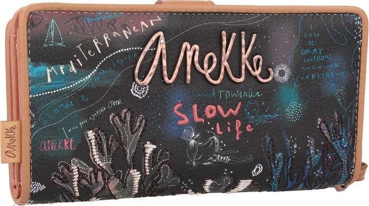 Actual product image Anekke Mediterranean Coral wallet 18.5 cm