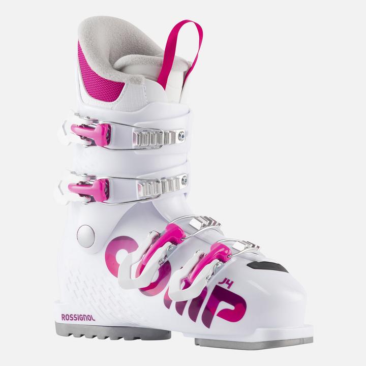 Rossignol Chaussures de ski enfant Comp j4 (Junior) rose et blanche-37.5 (23.5)