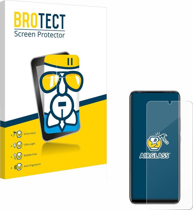 Actual product image BROTECT AirGlass Glass (1 Piece, Infinix Hot 10 Play)