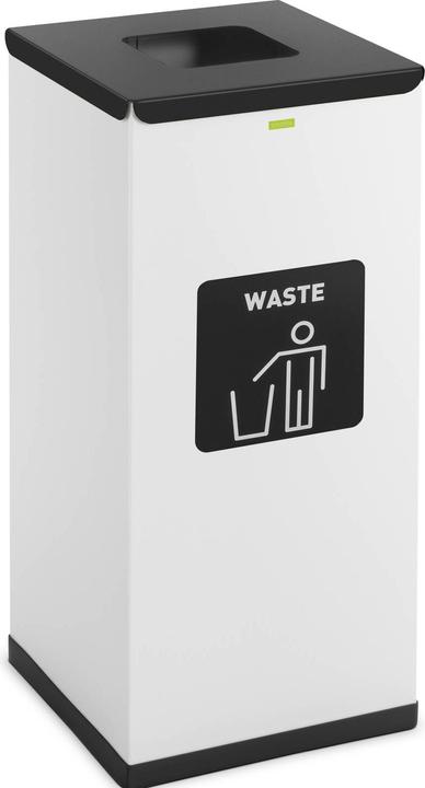 Produktbild Ulsonix Mülleimer Abfalleimer Küche Mülltrenner Deckel Bio Label 60 Liter Recycling (60 l)