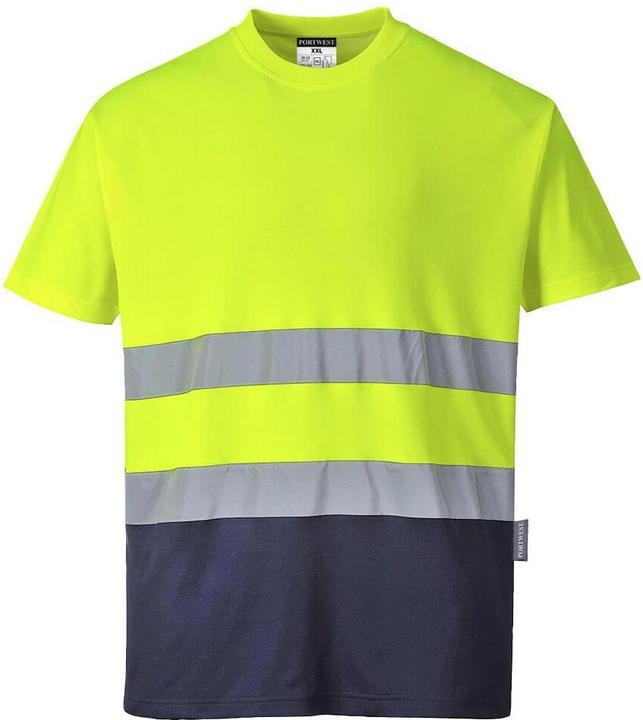 Portwest Mens Contrast Hi-Vis Comfort T-Shirt