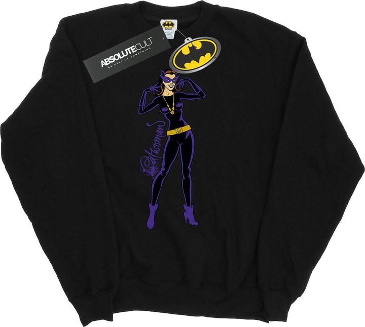 Catwoman Happy Pose Sweatshirt Jungen