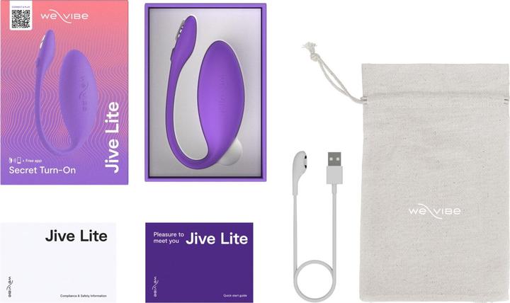 Image du produit We-Vibe Vibromasseur Love Egg contrôlé par l'application Jive Lite
