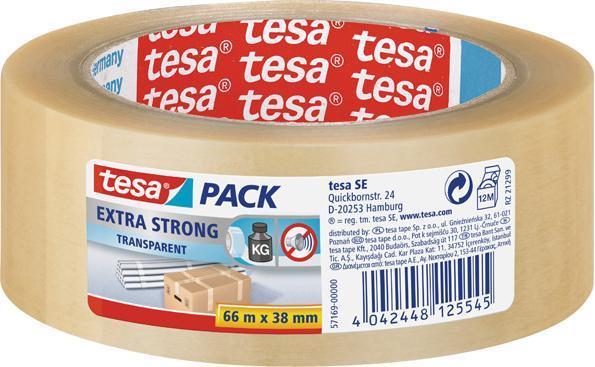 Produktbild tesa tesapack EXTRA STRONG Paketband (50 mm)