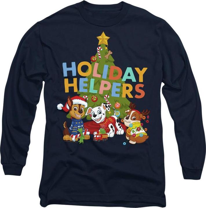 Paw Patrol Holiday Helpers TShirt weihnachtliches Design (XXL)