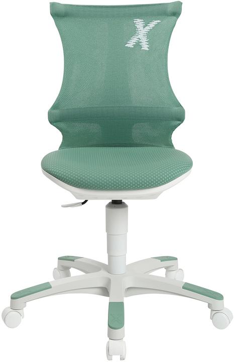 Productafbeelding Topstar Kinderdraaistoel Sitness X Chair 10, FX130CR66 mintgroen, witte stof