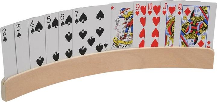 Produktbild Philos Spielkartenhalter aus Holz - 4er Set - 35 cm
