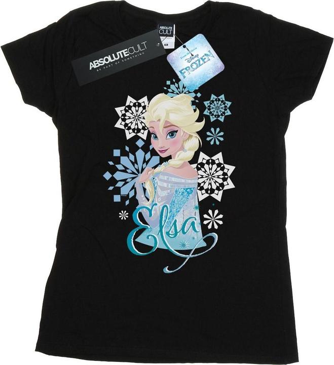 Disney Frozen Elsa Snowflakes TShirt (S)