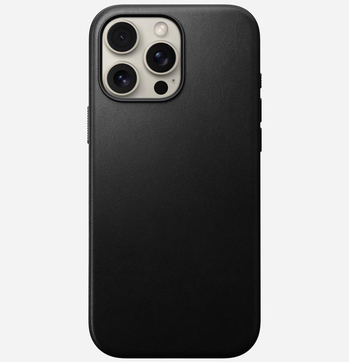 Immagine prodotto Nomad Custodia moderna in pelle per iPhone 16 Pro Max nero (Apple iPhone 16 Pro Max)
