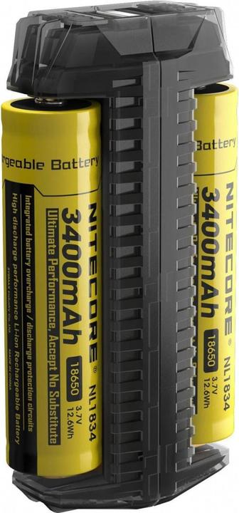 Produktbild Nitecore SC2 Schnelladegerät 3A (1 Stk., 14500, 16340, 18650, AAAA, AAA, AA, Ladegerät inkl. Akku)