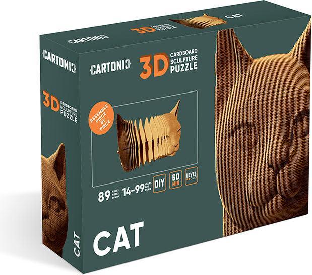 Immagine prodotto Cartonic Gatto - Modello di cartone 3D