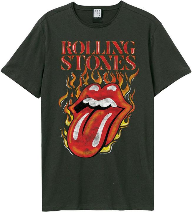 Amplified Hot Tongue The Rolling Stones TShirt