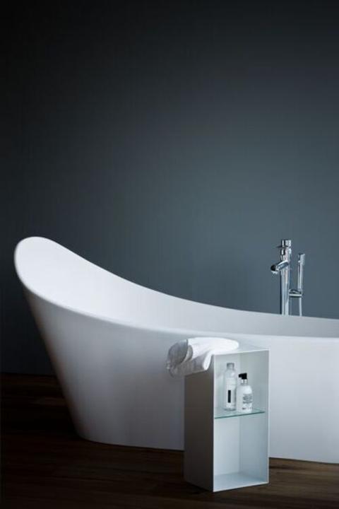 Produktbild Laufen Palomba Badewanne mit Whirlsystem, freistehend, 1800x960x540mm, ohne Beleuchtung (160 l, 183.50 cm, 96 cm)