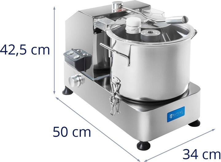 Actual product image Royal Catering Food Processor - 9 litre (9000 ml, 1.20 W)