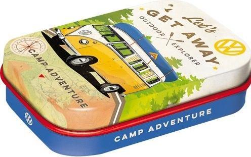Produktbild Nostalgic-Art Merchandising Pillendose. Volkswagen / VW Bulli - Let's Get Away