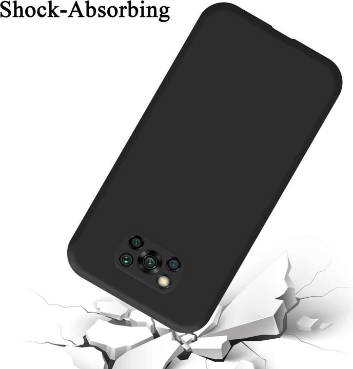 Immagine prodotto Cadorabo Custodia per Xiaomi POCO X3 NFC TPU Liquid Silicone Case (Xiaomi Poco X3 NFC)