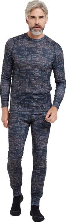 Actual product image Mountain Warehouse Mens Talus Dash Print Thermal Bottoms (L)