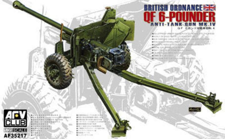 Immagine prodotto AFV Club Cannone anticarro britannico Mk.4 6pdr