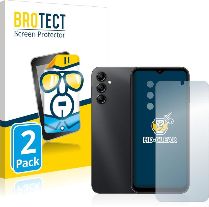 Produktbild BROTECT Schutzfolie Displayschutz Klar (2 Stück, Samsung Galaxy A14 5G)
