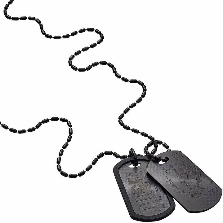 Immagine prodotto Diesel Double Dogtags (Acciaio inossidabile, 60 cm)
