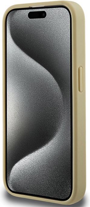Produktbild Hello Kitty HKHMP14XPGHCKD iPhone 14 Pro Max 6.7" złoty/gold hardcase Leather Kitty Head MagSafe (Apple iPhone 14 Pro Max)
