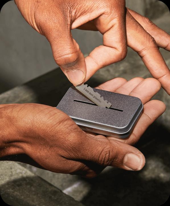 Image du produit Leaf Shave Le rasoir à feuilles