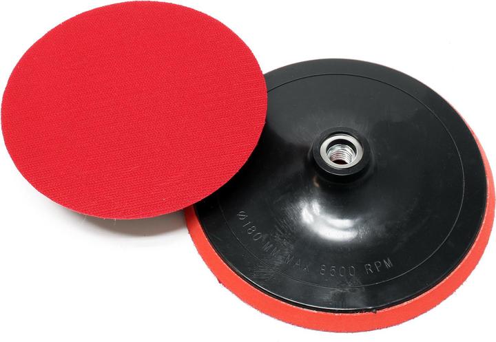 Actual product image XPOtool Set 19pc. Attachments for Polishing Machines with Polishing Pads 150mm and 180mm, Sponges etc.