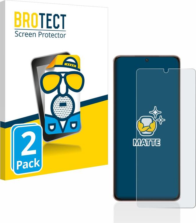 Produktbild BROTECT Entspiegelungs-Schutzfolie Displayschutz Matt (2 Stück, Samsung Galaxy S21)
