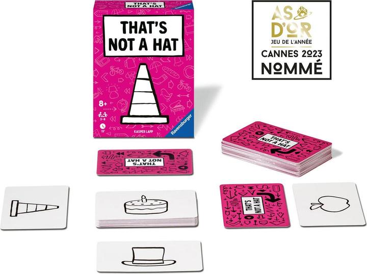 Actual product image Ravensburger That's not a hat (Dutch, French, Italian, German)