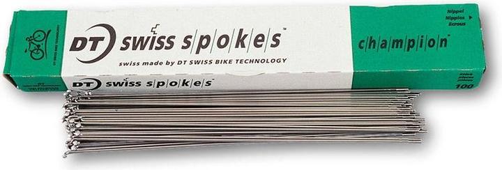Produktbild DT Swiss Speichen Champion silber 2x265mm