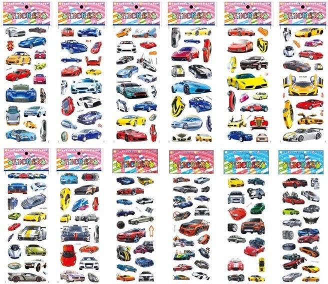 Produktbild MU Classic 12er Set Sticker Sportautos