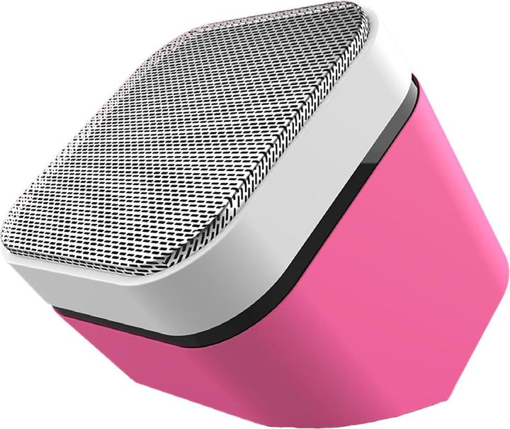 Pantone PT-BS003R Portable Speaker Pink 3 W (3 h)