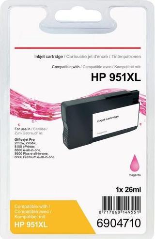 Image du produit Office Depot Cartouche d'encre Compatible HP 951XL CN047AE Magenta