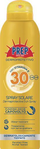Actual product image Prep DermaProtective Sun Spray SPF30 (Sun spray, SPF 30, 150 ml)