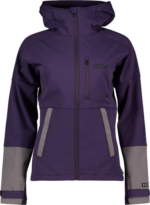 Produktbild ION Bike Jacket Shelter 2L Softshell women - dark-purple (S)