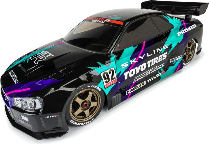 Produktbild Proline Karosserie Nissan Skyline GT-R R34 unlackiert, 1:7
