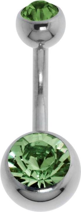 Image du produit Bijouteria Piercing nombril (Acier inoxydable, Zircone)